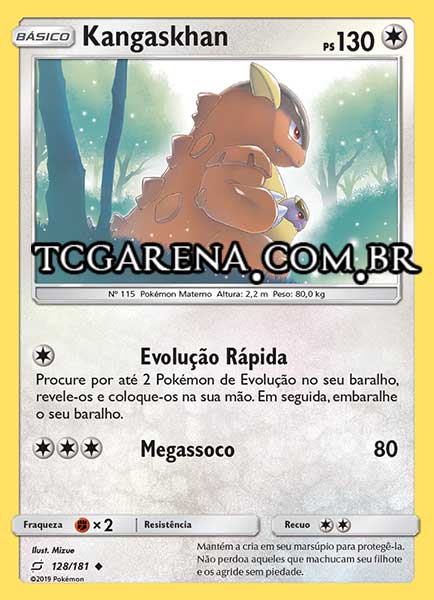 Carta Kangaskhan (128 / 181)