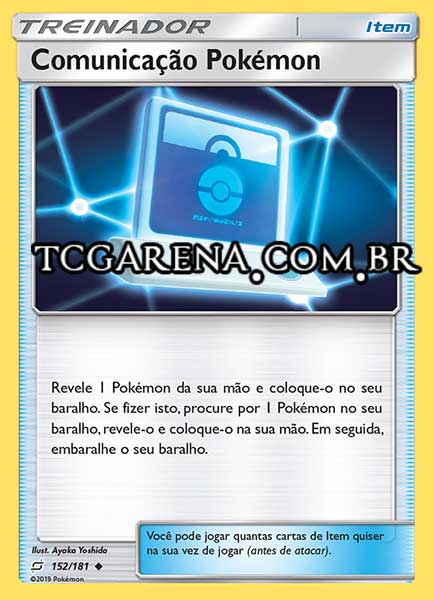 Carta Pokémon Communication (152 / 181)