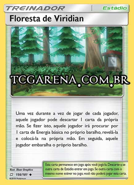 Carta Viridian Forest (156 / 181)