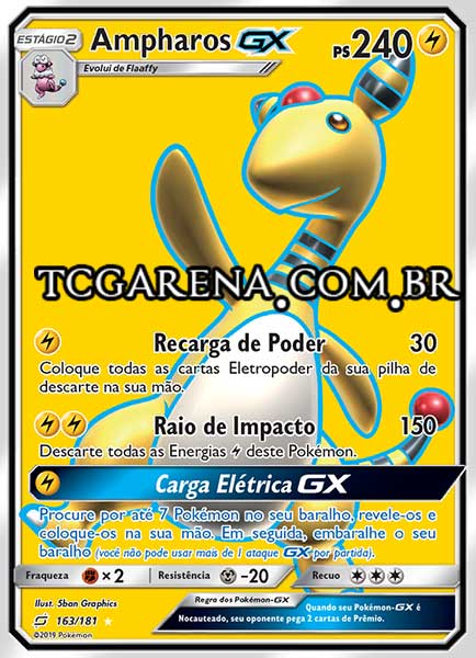 Carta Ampharos-GX (163 / 181)