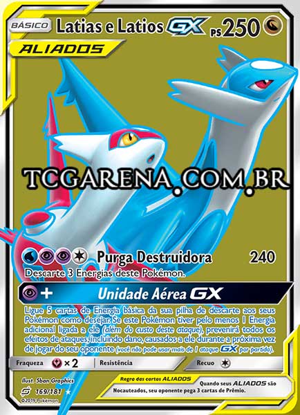 Carta Latias & Latios-GX (169 / 181)