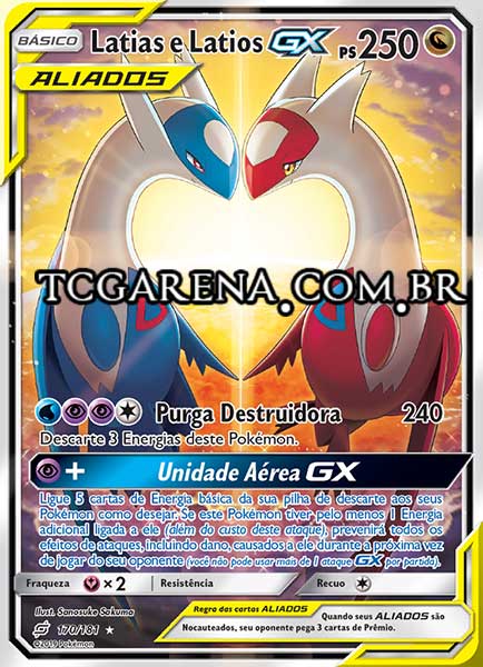 Carta Latias & Latios-GX (170 / 181)