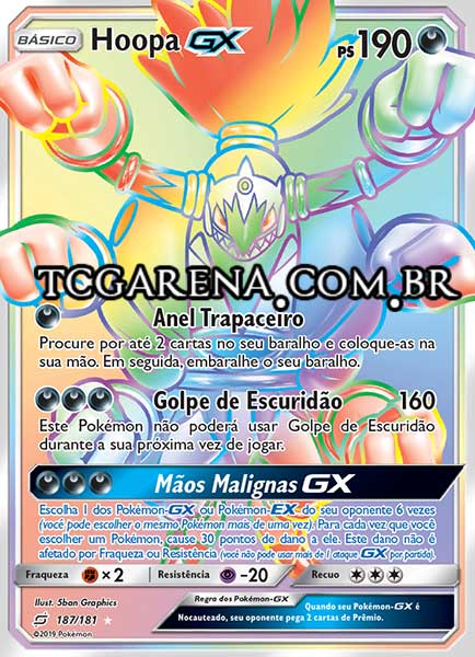 Carta Hoopa-GX (187 / 181)