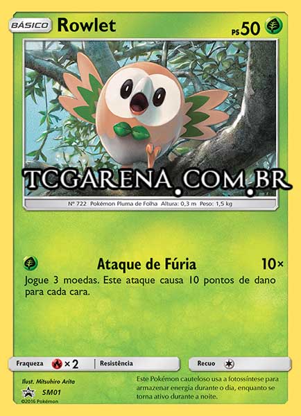 Carta Rowlet (SM01)