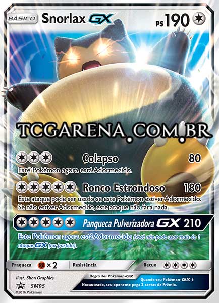 Carta Snorlax-GX (SM05)