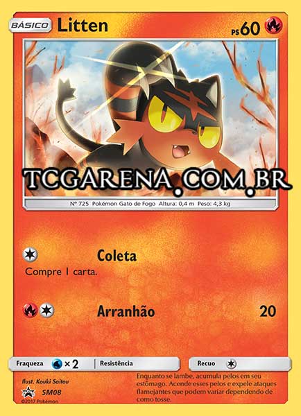 Carta Litten (SM08)