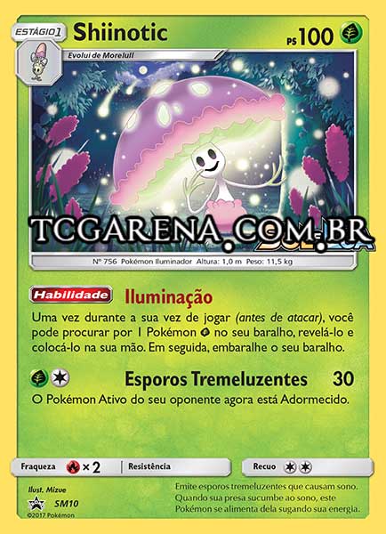 Carta Shiinotic (SM10)