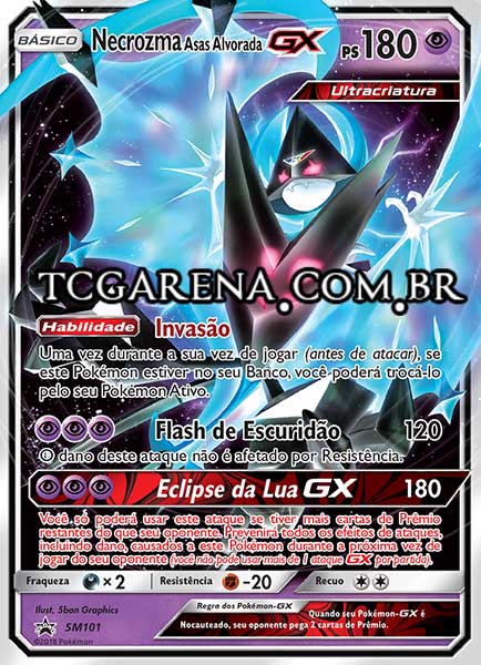 Carta Dawn Wings Necrozma-GX (SM101)