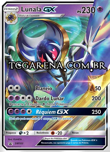 Carta Lunala-GX (SM103)