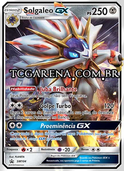 Carta Solgaleo-GX (SM104)