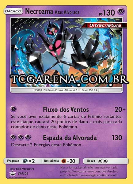 Carta Dawn Wings Necrozma (SM106)