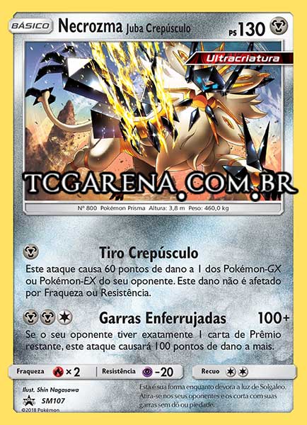 Carta Dusk Mane Necrozma (SM107)