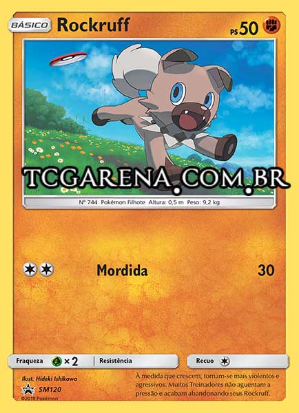 Carta Rockruff (SM120)