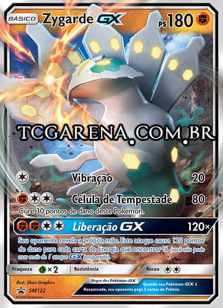 Carta Zygarde-GX (SM122)