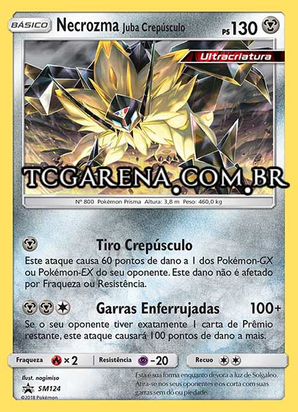 Carta Dusk Mane Necrozma (SM124)