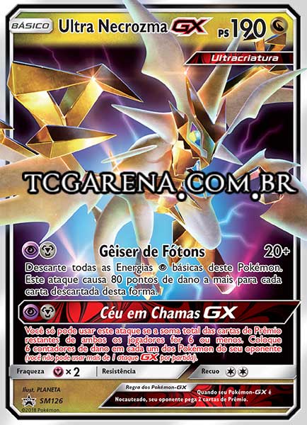 Carta Ultra Necrozma-GX (SM126)