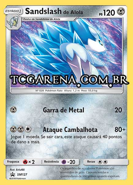 Carta Alolan Sandslash (SM127)