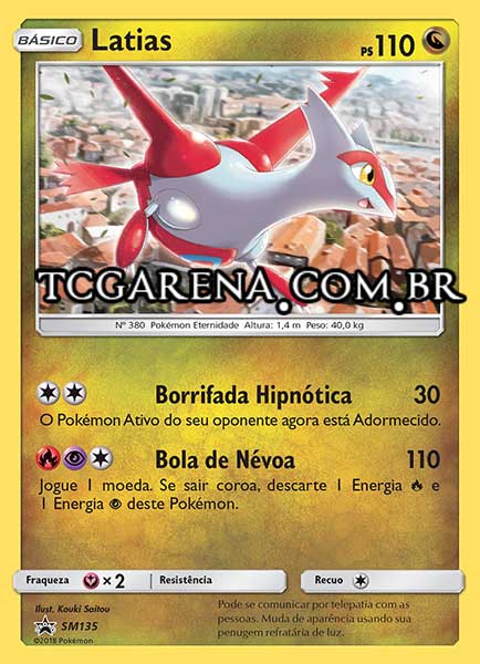 Carta Latias (SM135)