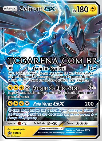 Carta Zekrom-GX (SM138)