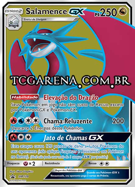 Carta Salamence-GX (SM139)