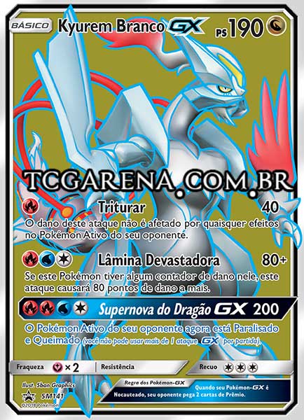 Carta White Kyurem-GX (SM141)