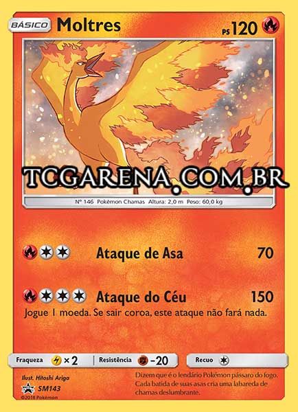 Carta Moltres (SM143)