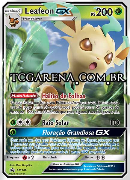 Carta Leafeon-GX (SM146)