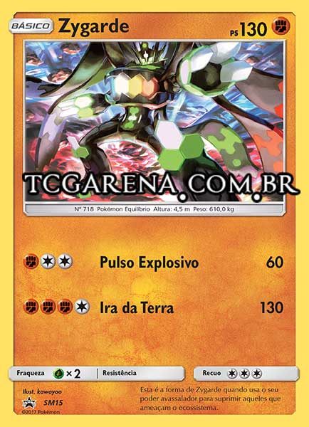 Carta Zygarde (SM15)