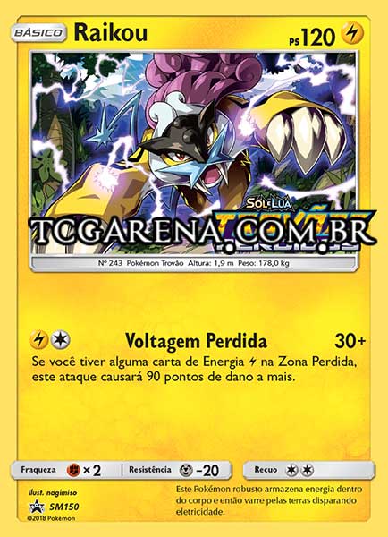 Carta Raikou (SM150)