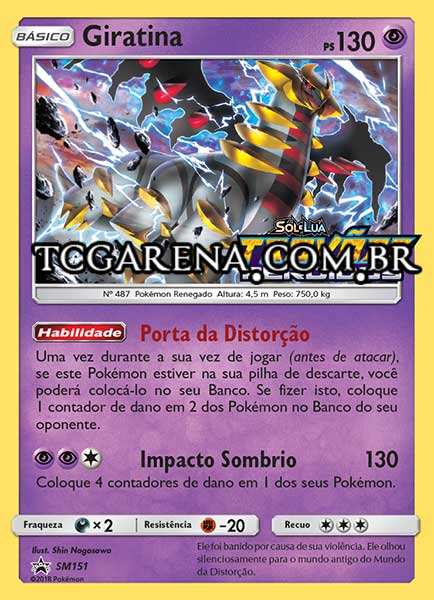 Carta Giratina (SM151)