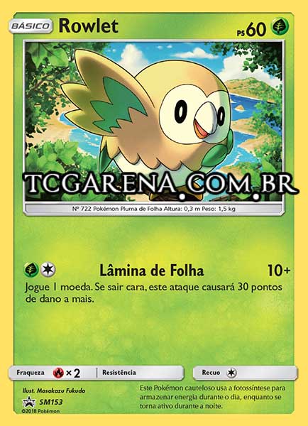 Carta Rowlet (SM153)