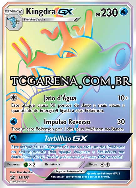 Carta Kingdra-GX (SM155)