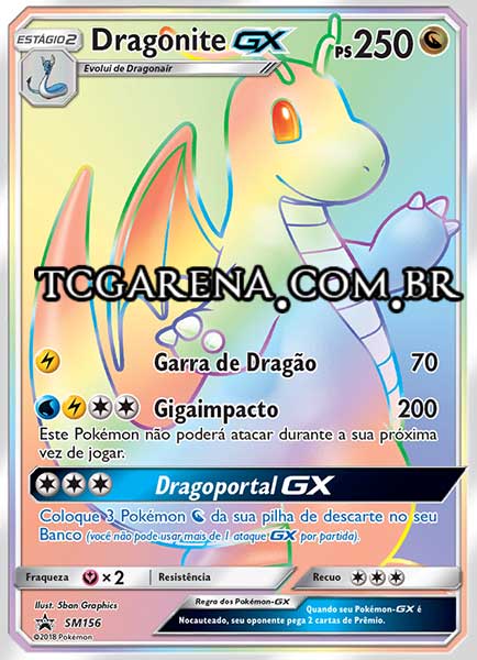 Carta Dragonite-GX (SM156)