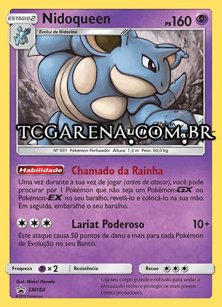 Carta Nidoqueen (SM160)