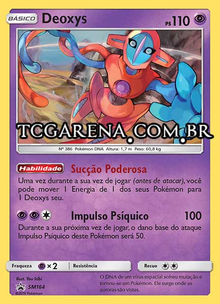 Carta Deoxys (SM164)