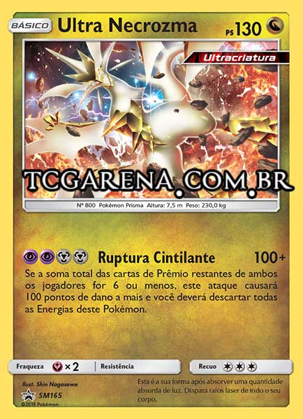 Carta Ultra Necrozma (SM165)