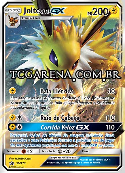 Carta Jolteon-GX (SM173)