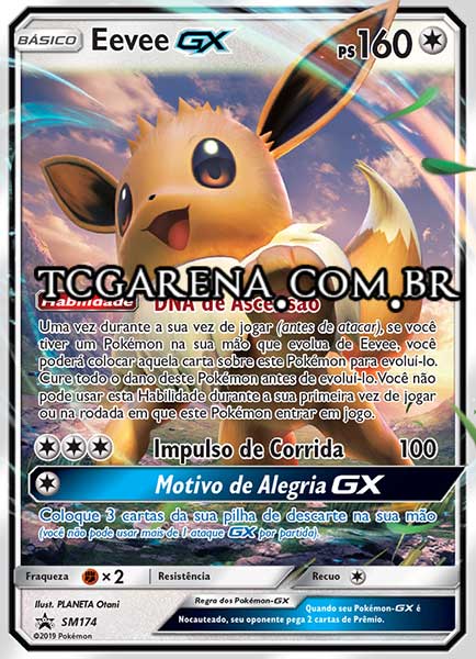 Carta Eevee-GX (SM174)