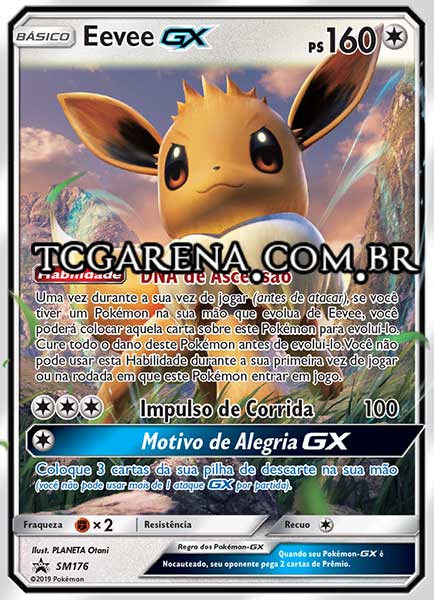 Carta Eevee-GX (SM176)