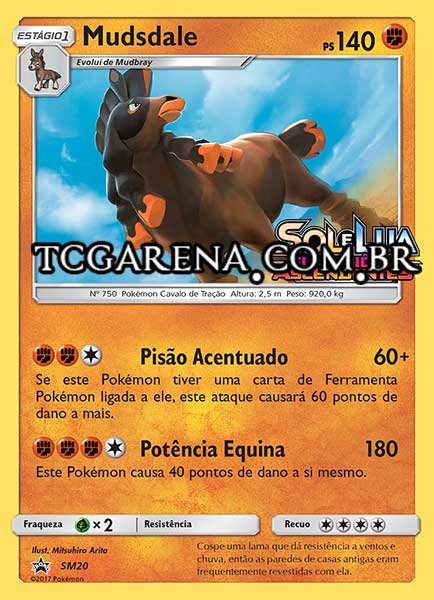 Carta Mudsdale (SM20)