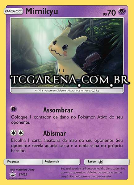 Carta Mimikyu (SM29)