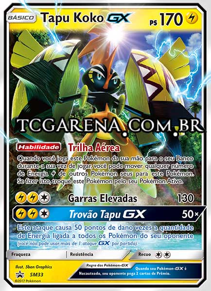 Carta Tapu Koko-GX (SM33)