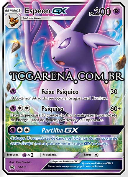 Carta Espeon-GX (SM35)