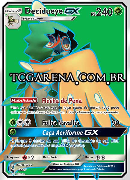 Carta Decidueye-GX (SM37)