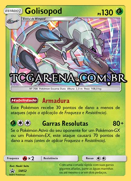 Carta Golisopod (SM52)