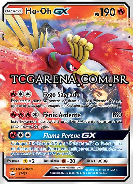 Carta Ho-Oh-GX (SM57)