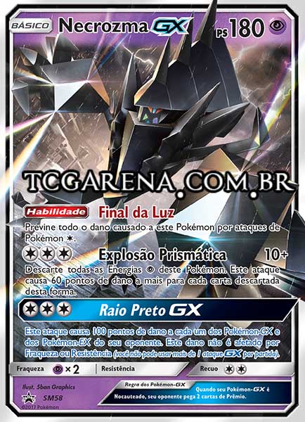 Carta Necrozma-GX (SM58)