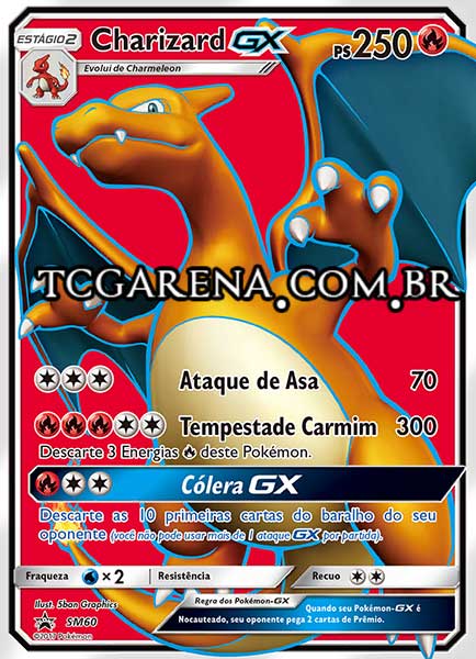 Carta Charizard-GX (SM60)