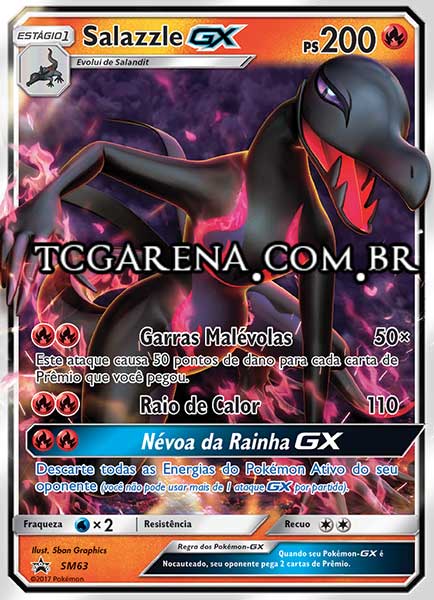 Carta Salazzle-GX (SM63)