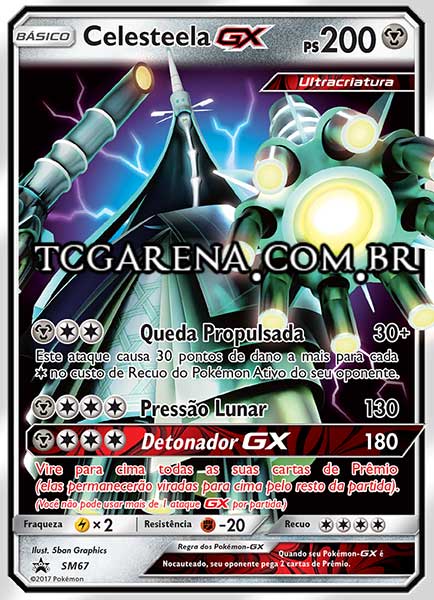 Carta Celesteela-GX (SM67)